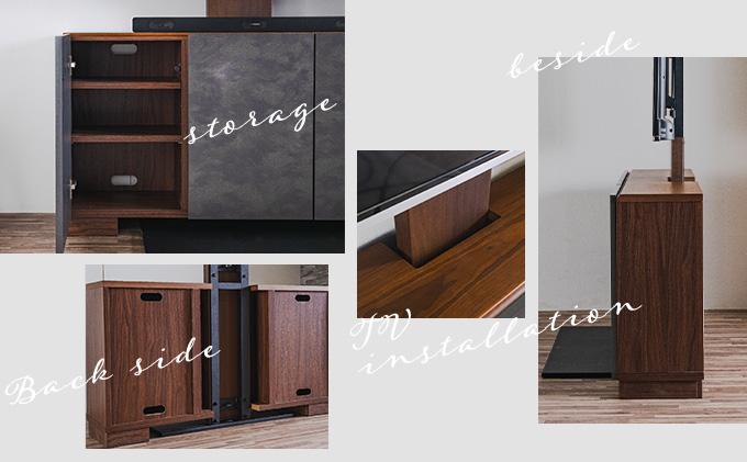 【開梱・設置】ウォールメイト120 ブラウン AX173-BR