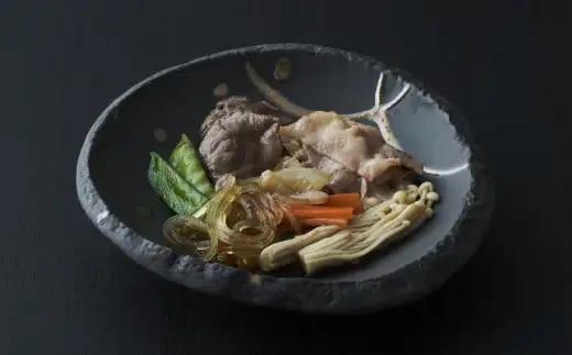 【レンジで簡単調理】お手軽包み蒸し 2種×各2個セット | ほたてとわかめのバター醤油風 国産黒毛和牛すき焼き風