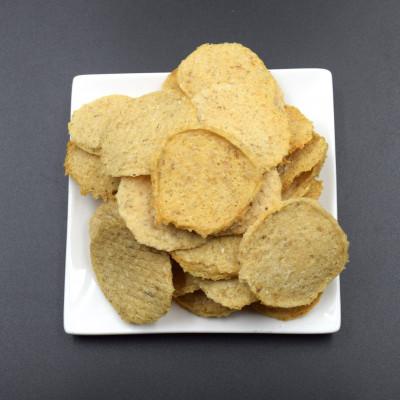 ふるさと納税 美唄市 DearHoundsこだわりの愛犬愛猫おやつ【鱈】コインチップジャーキー100g×2個　合計200g |  | 01