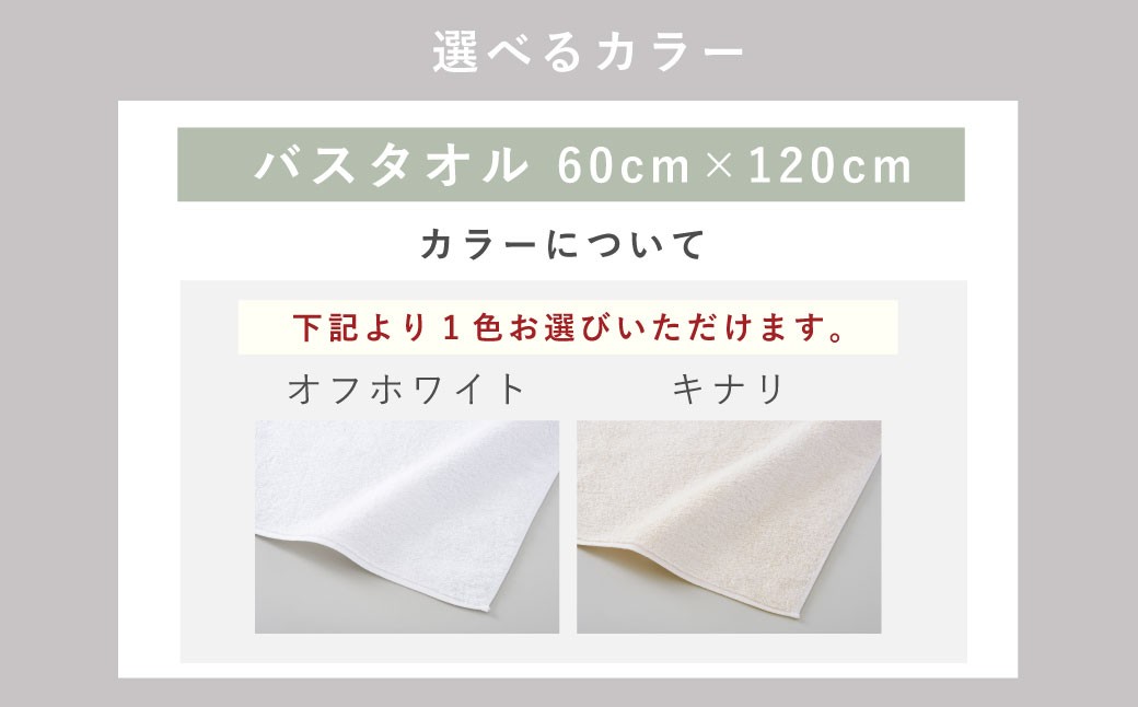 【今治タオルブランド認定】なめらかバンガロールorganic バスタオル