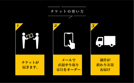  レオジブラン 特注 オーダー家具チケット 50万円分 家具 インテリア 小物 アート オーダー 特注 チケット 家具券 椅子 机 棚 イス つくえ テーブル キャビネット
