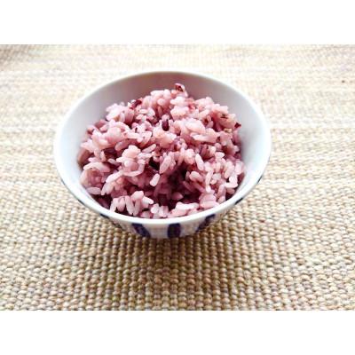 ふるさと納税 池田町 風さやか白米3kg　と　古代紫米200gのセット　 |  | 01