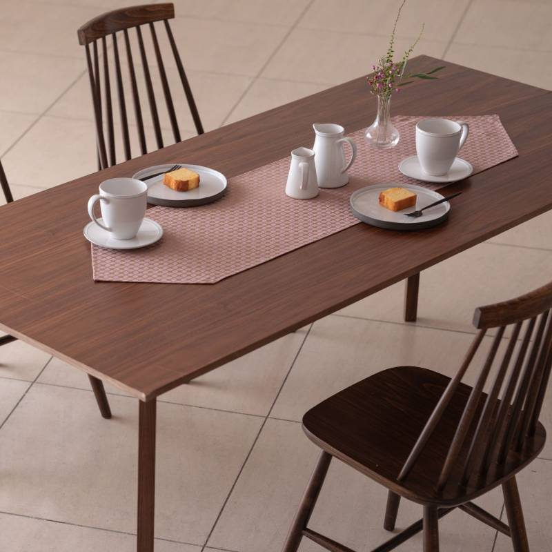 
                  Calm Table runner with tassel／カルム テーブルランナー タッセルつき Sサイズ プラム
                