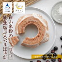 【ふるさと納税】白山米粉の能登塩ぶるべりばぁむ（箱入り） スイーツ お菓子 復興 能登 バレンタイン ホワイトデー お取り寄せ 人気 ランキング おすすめ ギフト 小松市 こまつ 石川県 ふるさと 納税 010208【ツキトワby meigetsudo 株式会社明月堂】