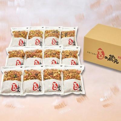 ふるさと納税 河内長野市 豆の蔵元の一番人気の蔵出し!「よりどりみどり」大袋(310g)×12パック