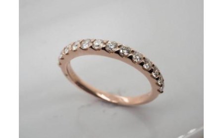 Pt950 ダイヤ0.50ｃｔ ハーフエタニティ リング | リング ダイヤ リング K18 リング ジュエリー リング 指輪 ジュエリー リング アクセサリー 【JP0781_x011】