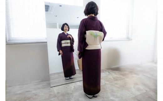 
                  【お仕立て利用券】簡単着物（どこでも着物美人）着物＋帯
                