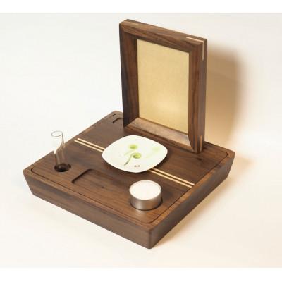 ふるさと納税 高山市 手元供養　ウォールナット無垢材　TR3004 |  | 02