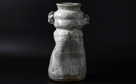 【唐津焼】斑唐津花入 / 佐賀県 / 大杉皿屋窯 [41ABAC010] FN-Limited-SP