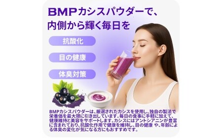 BMP カシスパウダー 500g（100g×5袋）（カシス濃縮果汁粉末）