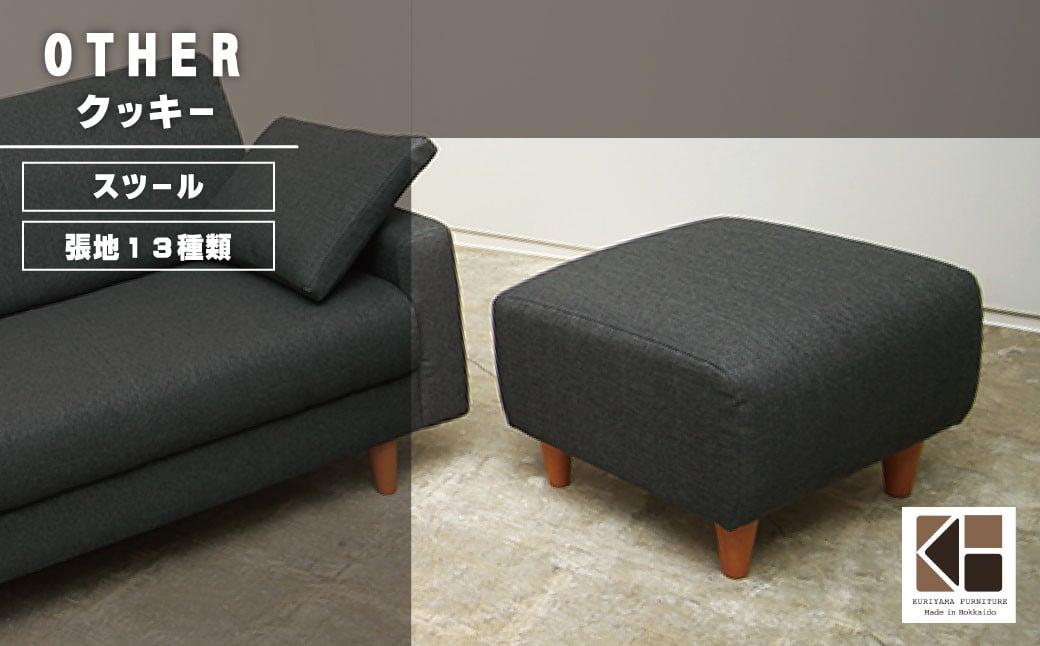 
            スツール【張地（スタンダード）から選択可】コンパクトデザイン（クッキー）　P029
          