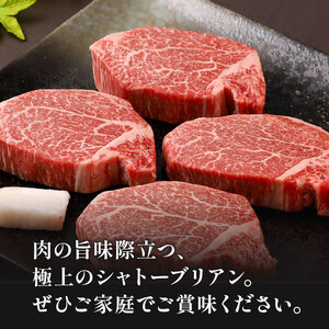 大和牛　シャトーブリアン　ステーキ用　1kg／（冷凍）肉の河内屋　和牛　黒毛　特選品　大和肉　BBQ　奈良県　奈良市　E-36