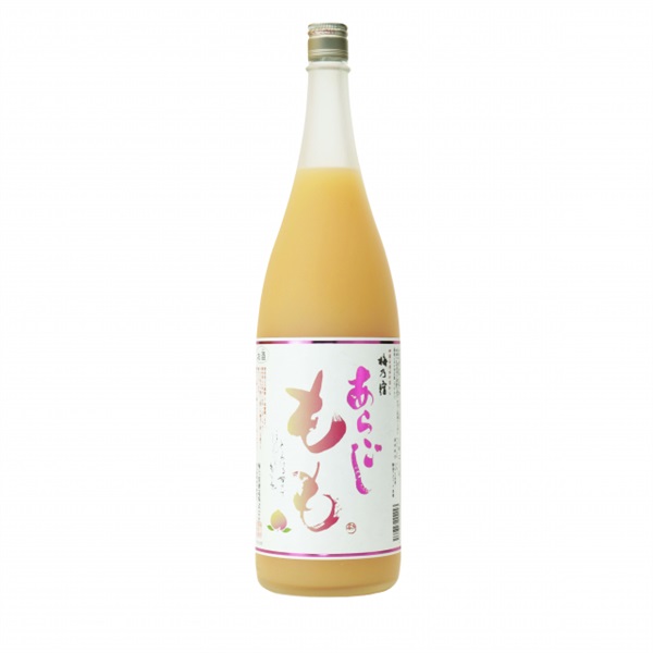 梅乃宿 あらごしもも 1800ml ／ お酒 リキュール ギフト 贈り物 プレゼント 人気 メーカー直送 桃 白桃 ピーチ デザート ロック ストレート 奈良県 葛城市