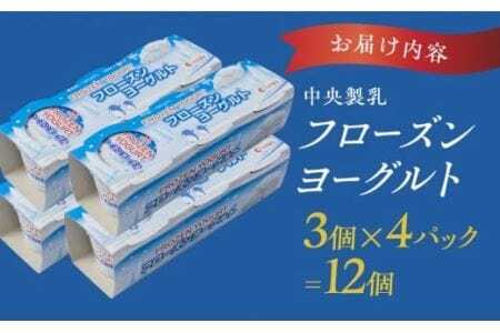 アイス フローズンヨーグルト 12個 アイス 中央製乳