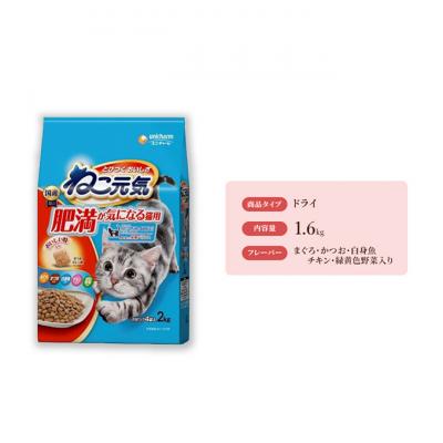 ふるさと納税 伊丹市 ねこ元気 肥満が気になる猫用 まぐろかつお白身魚チキン緑黄色野菜入り[54030479]