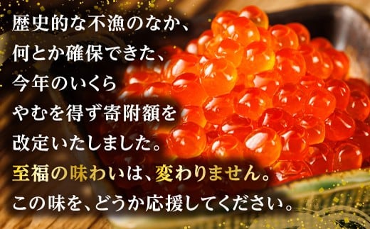 
            【新物】北海道産 いくら醤油漬け 500g（250g×2パック）【1月7日以降順次発送】 国産 いくら醤油漬 しょう油 イクラ ikura 小分け 鮭 鮭卵 鮭いくら 魚卵 冷凍 魚介人気 スピード発送 すぐ届く 魚介類 海鮮 笹谷商店 笹谷商店 釧之助本店 せんのすけ すぐ発送 60000円以下 正月 2026年 年始発送 北海道 釧路町 釧路超 特産品 br01
          