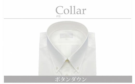 ケアも簡単！安心して着れる綿ポリ混紡メンズ用ドレスシャツ「3Lサイズ」衿型ボタンダウンカラー 1080037