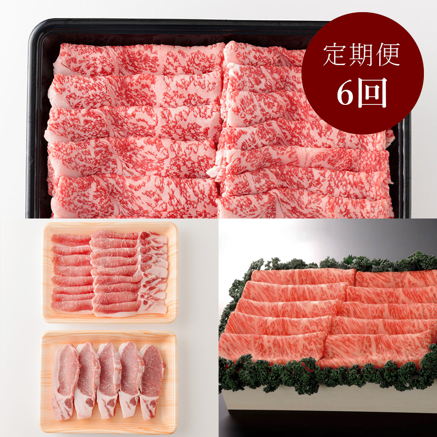 佐賀牛・肥前さくらポーク定期便６回
