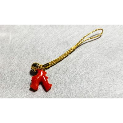 ふるさと納税 高知県 血赤珊瑚の根付【B06027】