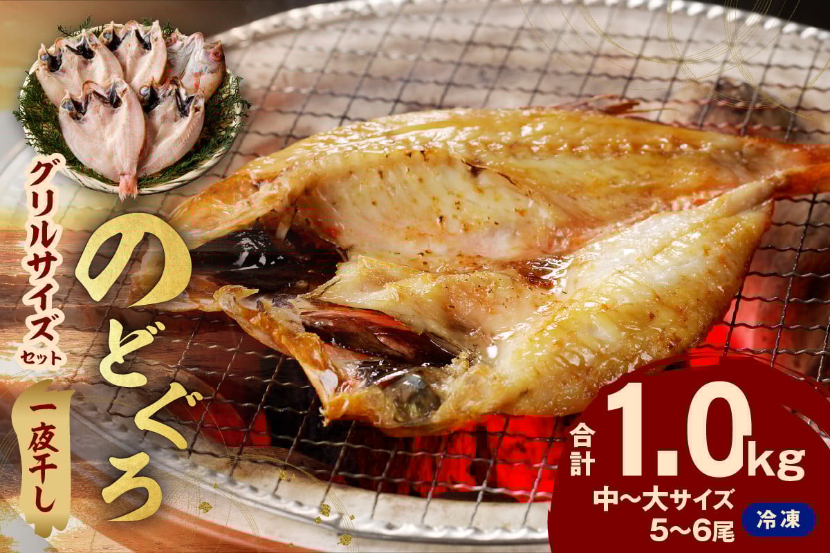
            のどぐろ専門店シーライフ シーライフ のどぐろ一夜干し5～6枚で計1.0kg「グリルサイズセット」 アカムツ 魚 干物 干もの 一夜干し 手頃 小分け 個包装 産地直送 のどぐろ 人気 贈答 ギフト プレゼント 贈り物 【005_0115】
          