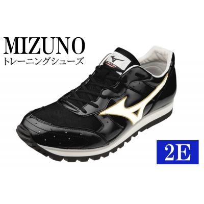 ふるさと納税 宍粟市 ミズノトレーニングシューズ　BUILT　TRAINER【ブラック×パールホワイト2E】 AO34
