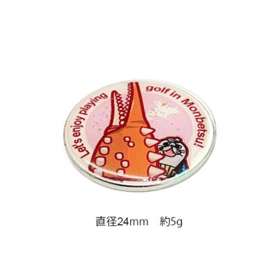 ふるさと納税 紋別市 ゴルフマーカー (カニ爪&amp;紋太)
