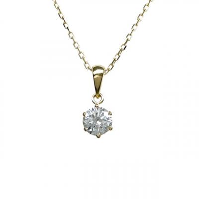 ふるさと納税 甲府市 K18YG 天然ダイヤモンド VS-class ネックレス 0.3ct IB-F040725 |  | 01