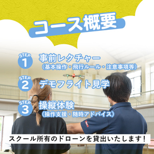 【 操縦体験 】ドローンを飛ばしてみよう！ （2名・2時間コース）体験 ドローン チケット【内山測量設計】D38