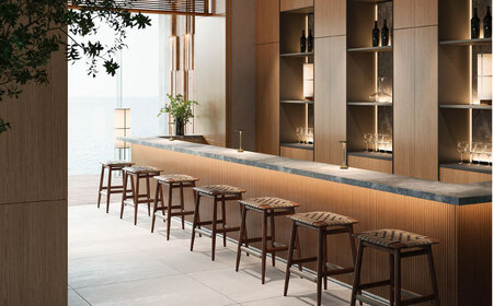 【Ritzwell】MO BRIDGE COUNTER STOOL[AYG061]