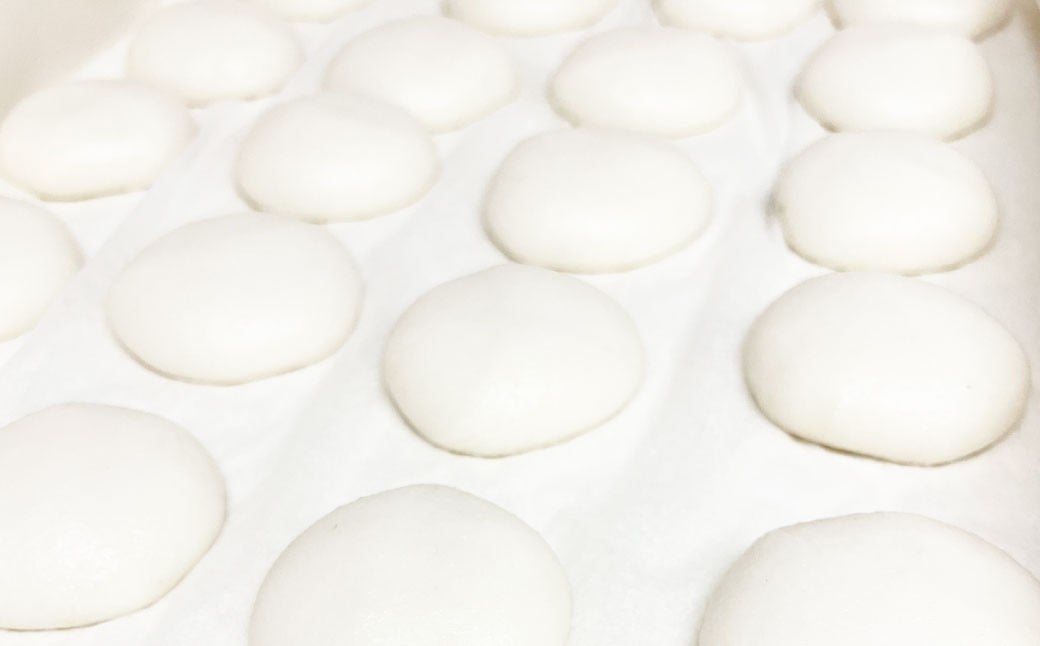 杵つき餅2種セット 丸白餅 豆餅 各2袋 計4袋 岡山県美咲町産 【6月-9月発送不可】