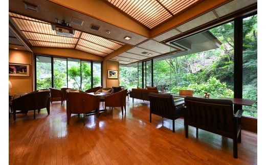 【名栗温泉 大松閣】翆明館1泊2食付ペア宿泊券　HNNG002