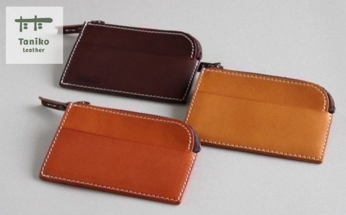 
            tanikoオリジナル 小銭入れ 選べるカラー5色 《厚真町》【Taniko leather】 [AXAP021mlt]
          