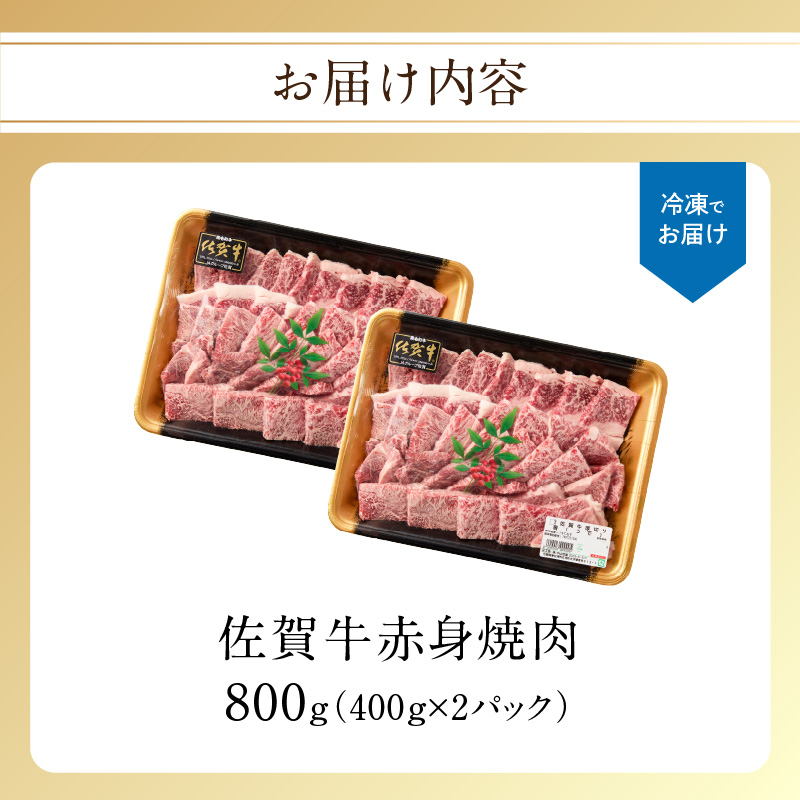 【最速配送】中山牧場 佐賀牛 赤身焼肉 800g ／ バーベキュー BBQ 牛肉 肉 お肉 佐賀牛 赤身 霜降り モモ ウデ 肩ロース 三角バラ 焼き肉 焼肉セット A5 A4 a5 a4 黒毛和牛 ブランド牛 国産 佐賀県 玄海町 冷凍