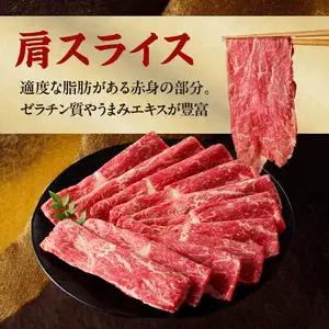 【牛肉】 船小屋牛 肩スライス 【500g】《筑後》【冷凍】 176-008