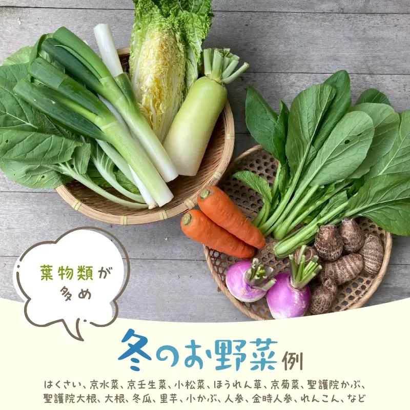 【6回定期便】有機野菜・京野菜の『京都やおよし』のお野菜＆平飼玉子10個の詰め合わせ