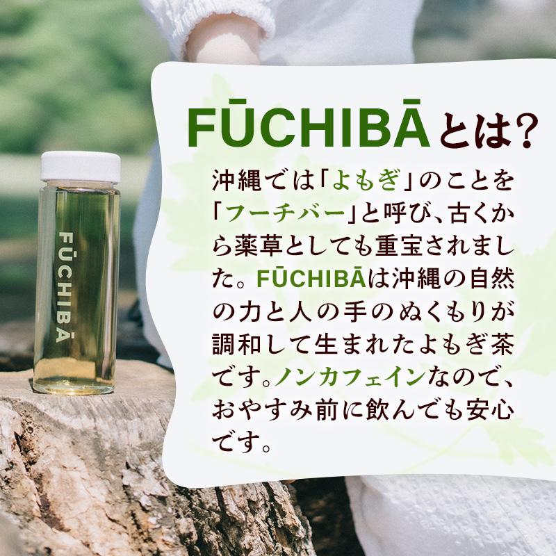 【ポストイン配送】 沖縄県八重瀬町産 よもぎ茶 12包 「FUCHIBA（フーチバー）」 ノンカフェイン 手摘み 栽培期間中無農薬 無肥料 / 布都天堂_イメージ3