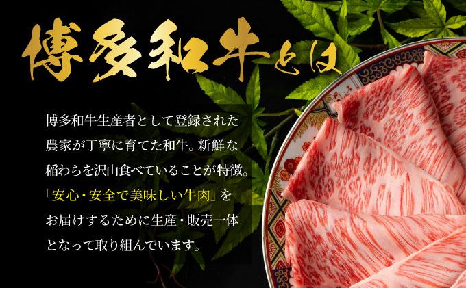 ＜定期便・全6回＞博多和牛 しゃぶしゃぶ 約800g 約800g
定期便全6回
