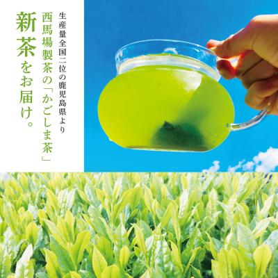 ふるさと納税 南さつま市 【新茶】<5月から出荷開始>鹿児島茶「金峰山 白銀」粉末緑茶&ティーパックセット |  | 01