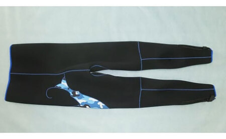 【泉フィルター株式会社】鮎タイツ20 I（黒×青） L