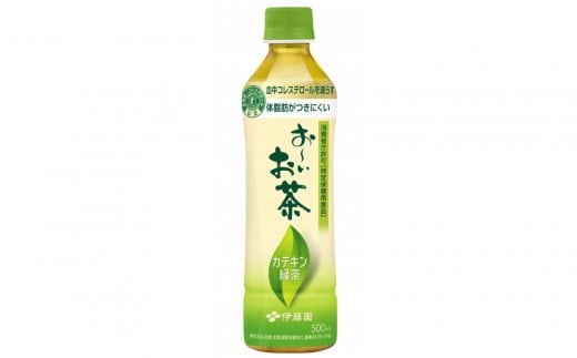 お～いお茶 カテキン緑茶500ml×48本セット【特定保健用食品】