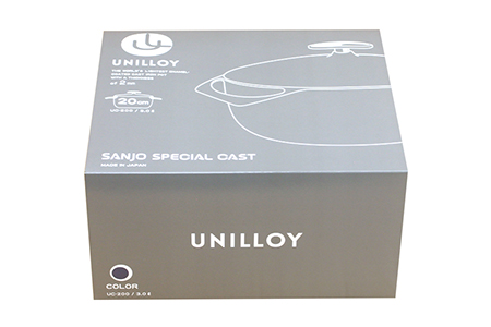 ユニロイ ホーロー鍋 20cm 藍 IH対応 鋳物 鍋 燕三条 日本 キャセロール UNILLOY