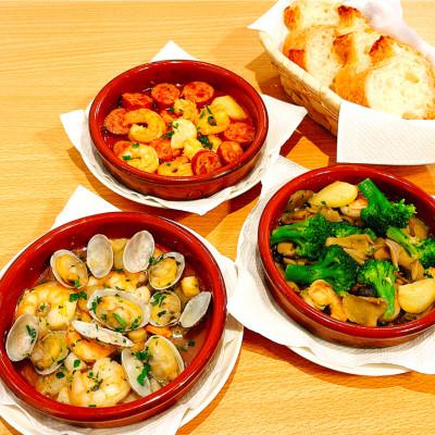 ふるさと納税 高石市 【アヒージョ3種】お店の味をそのまま冷凍パック 手作りイタリアンセット手軽に本格おつまみ 時短料理! |  | 02