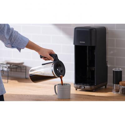 ふるさと納税 大河原町 コーヒーメーカー CMS-0800-B ブラック アイリスオーヤマ ドリップ式[53752153] |  | 02