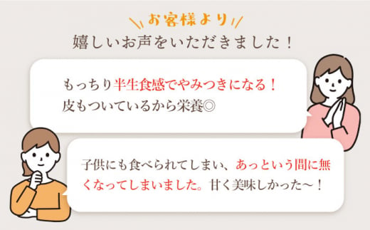 【☆先行予約☆】【12回定期便】【栄養たっぷり♪】 まるごと もっちりいも（皮付き）8パック ＜大地のいのち＞ [CDA037]