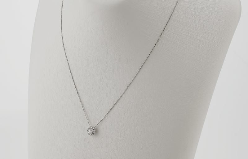 アルカンシェル プラチナ 中石ダイヤペンダント（計0.2ct）【鑑別書付き ジュエリー プレゼント ギフト ファッション アクセサリー 贈り物 贈答 お祝い 記念日】 J014-4