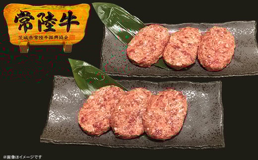 生ハンバーグ 120g × 6個 【 常陸牛 】100％ 【 牛肉 牛 肉 はんばーぐ 無添加 ブランド牛 冷凍 ブランド 人気 おすすめ 国産 黒毛和牛 】[SZR]
