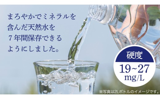 【 最短発送 】嬬恋銘水 7年 保存水　500ml × 24本 入 水 ミネラルウォーター 500ml 飲料水 長期保存水 最短2日発送 通販 定期 備蓄 ローリングストック 備蓄用 ペットボトル 防