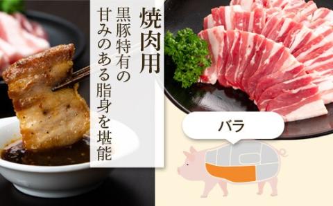 特選黒豚焼肉・トンカツ・焼豚２個セット