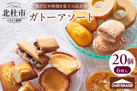 【シャトレーゼ】ガトーアソート20個入  焼き菓子 ベイクドチーズタルト バウムクーヘン ダックワーズ マドレーヌ シャトー・レザン フィナンシェ 詰合せ 20個入 スイーツ アソート 人気 ギフト プレゼント