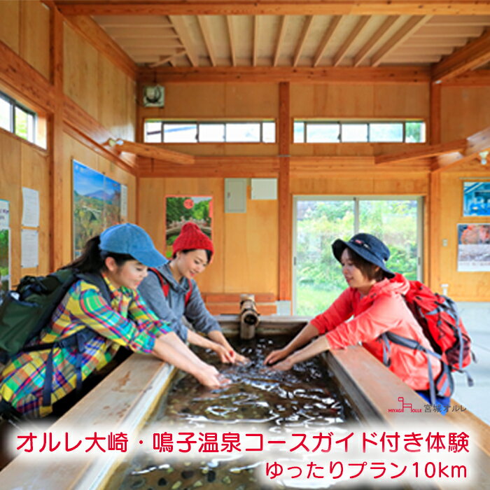 【ふるさと納税】オルレ大崎・鳴子温泉コースガイド付き体験《ゆったりプラン10km》 narukotaiken